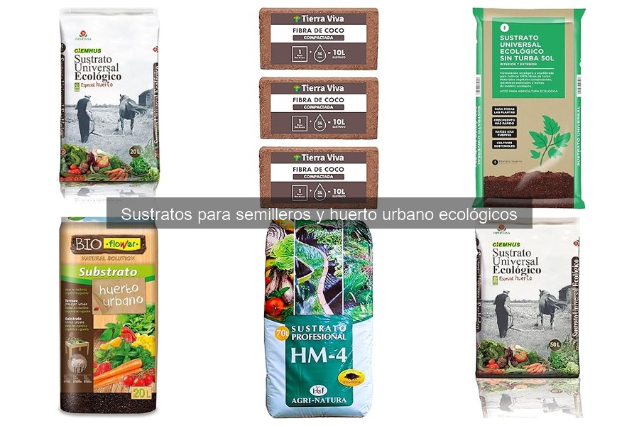 Mejores Sustratos Ecológicos para Huertos Urbanos en 2026