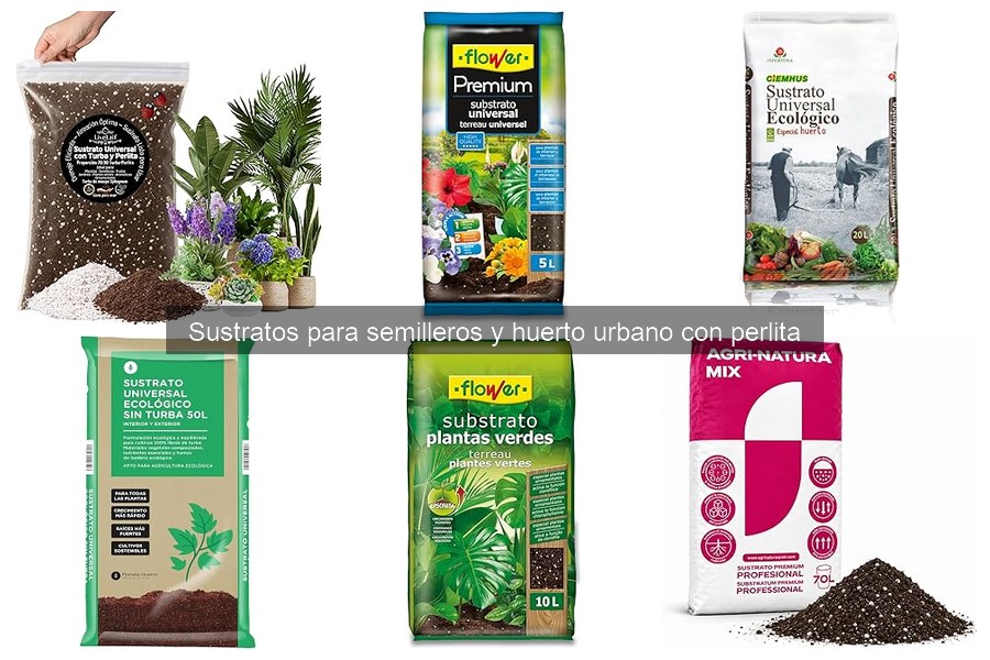 Mejores sustratos para semilleros con perlita en 2026