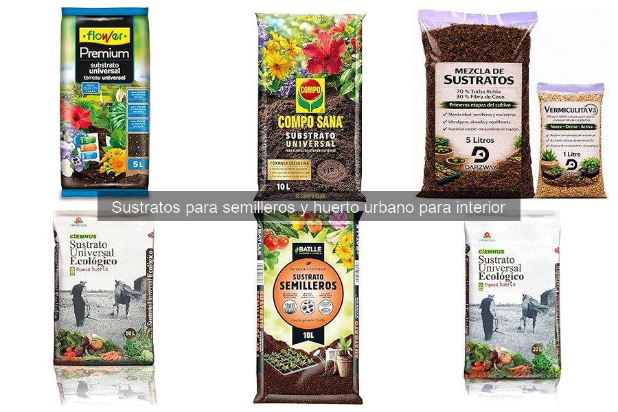 Mejores sustratos para semilleros de hortalizas en 2026