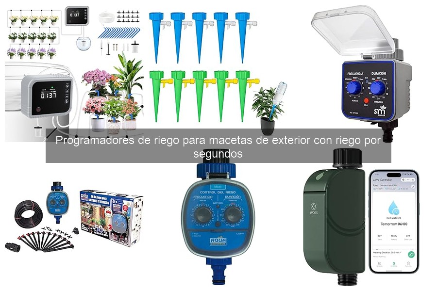 Problemas comunes al instalar programadores de riego