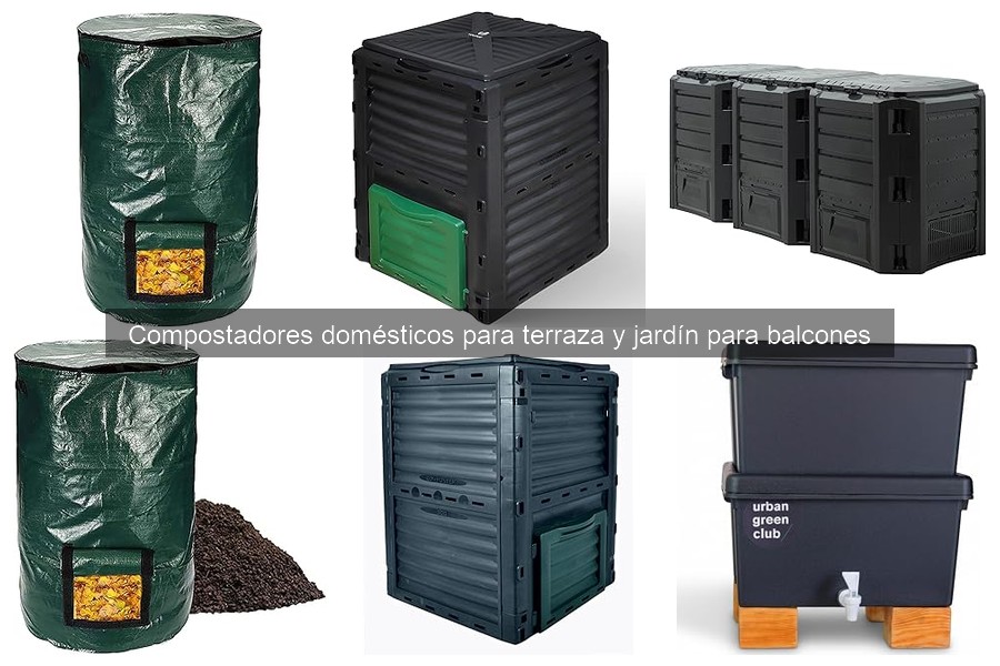 Problemas comunes al usar compostadores en balcones