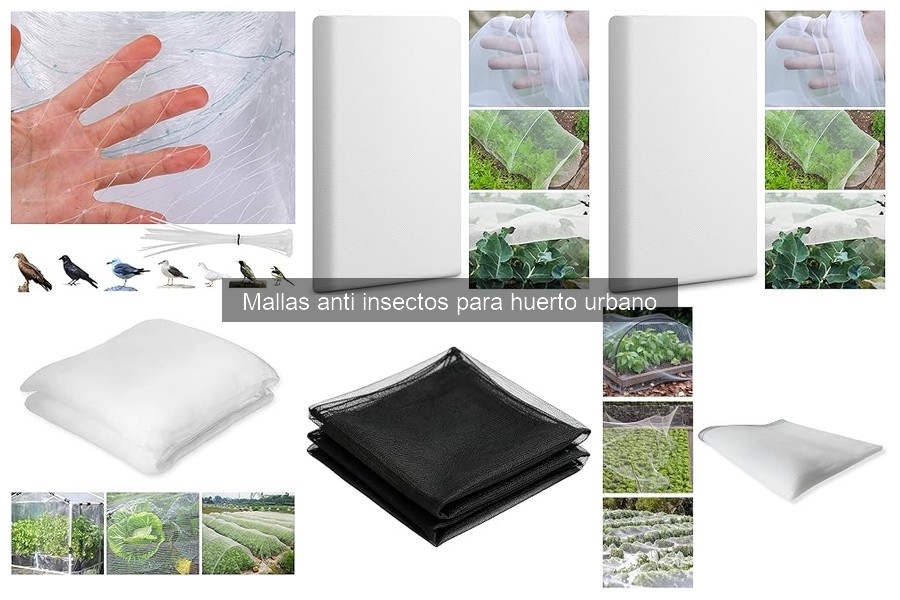 Problemas comunes al usar mallas anti insectos en el huerto