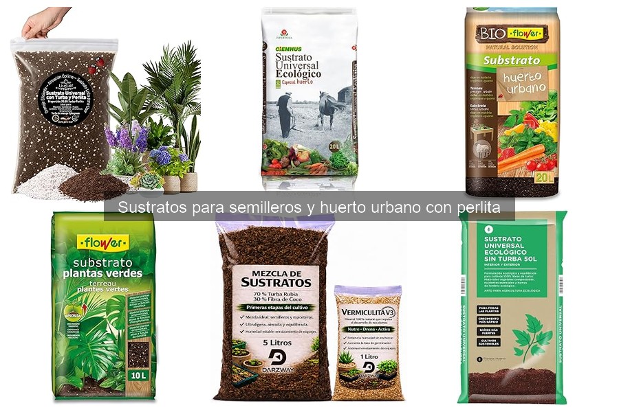 Problemas comunes al usar perlita en sustratos para huertos