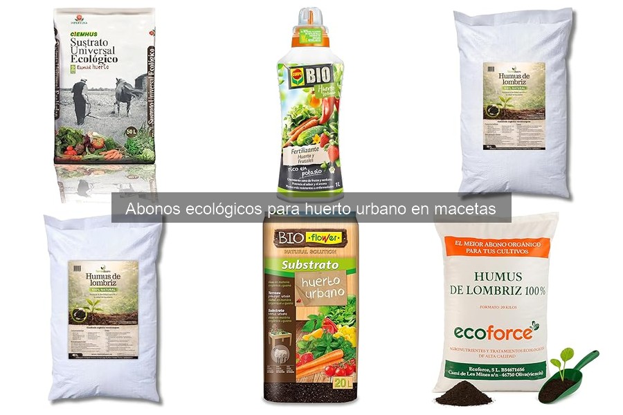 Problemas comunes con abonos ecológicos en huertos urbanos