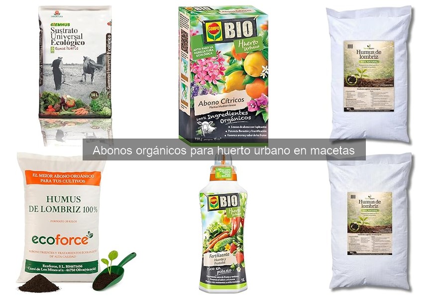 Problemas comunes con abonos orgánicos en huertos urbanos