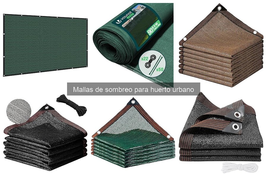 Problemas comunes con mallas de sombreo en huertos urbanos