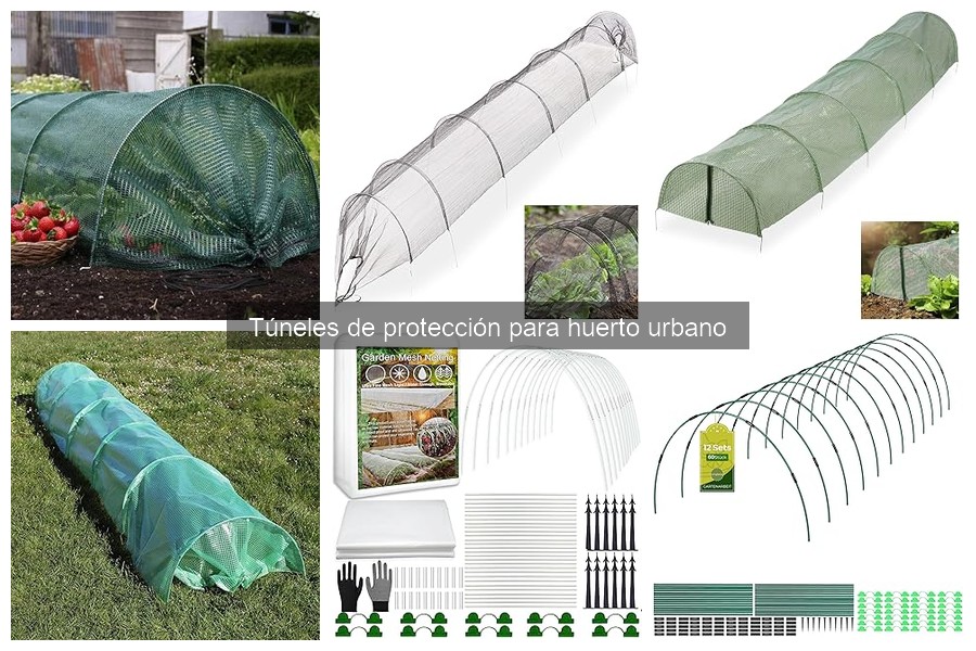 Problemas comunes con túneles de protección para huerto urbano