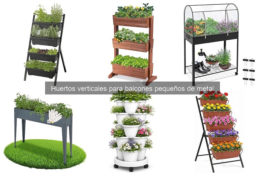 Problemas comunes de huertos verticales de metal y soluciones
