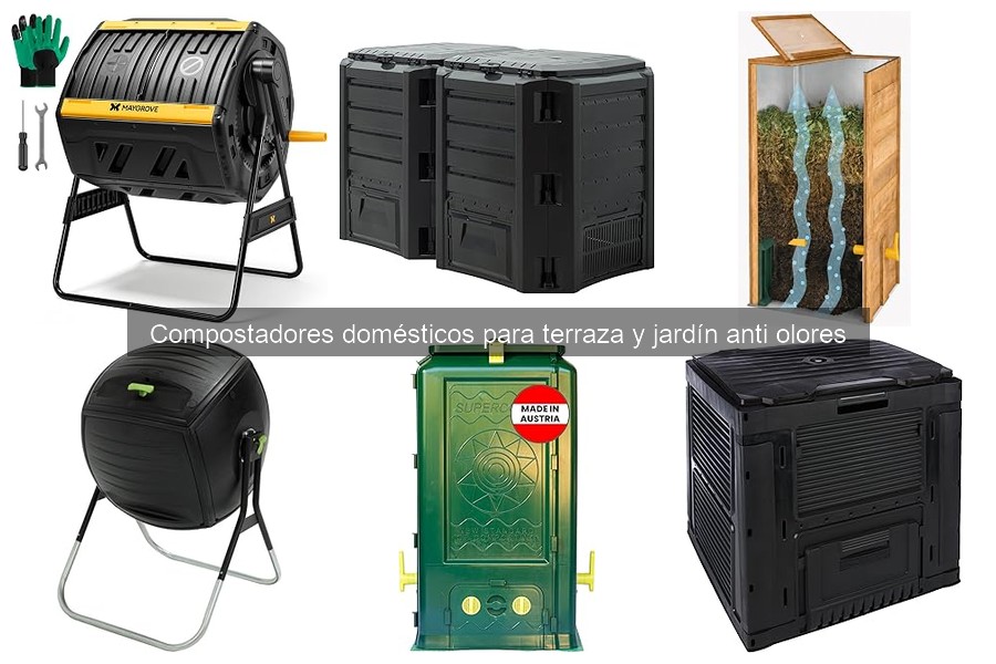 ¿Qué es un compostador doméstico anti olores? Guía 2026
