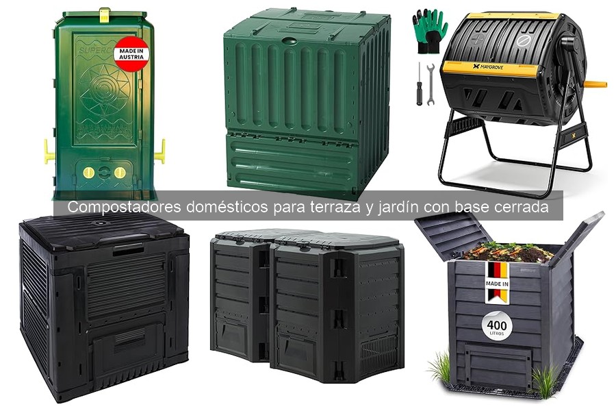 ¿Qué es un compostador doméstico cerrado? Ventajas y Funcionalidad