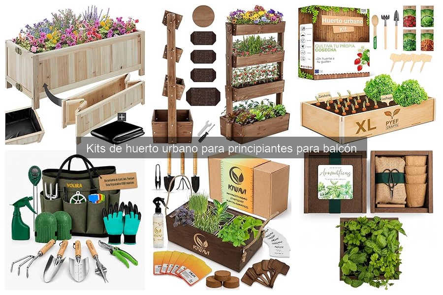 ¿Qué incluye un kit de huerto urbano para principiantes?