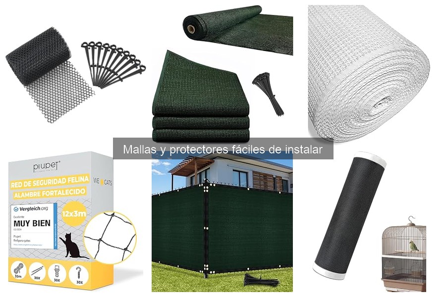 Qué son las mallas y protectores para huerto urbano