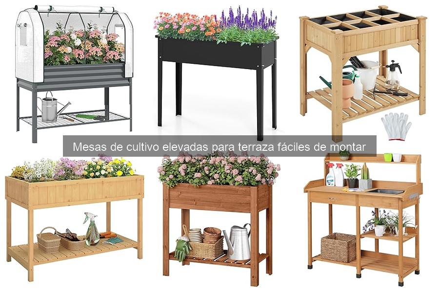 ¿Qué son las Mesas de Cultivo Elevadas para Terraza?
