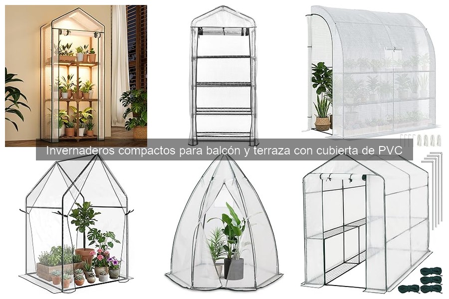 ¿Qué son los invernaderos compactos para balcón y terraza?